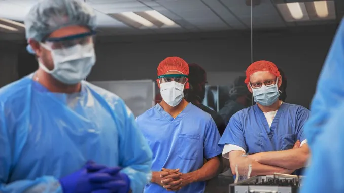 Healthcare team in a professional setting